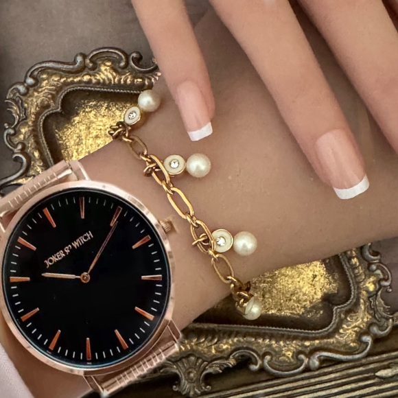 KATE SPADE • Gold Pearly Delight Pearl Bracelet - Picture 2 of 3